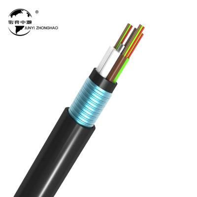 Outdoor Aireal Fiber Optic Cable Single Mode Communication Cables/24 Core Optical Fiber Cable