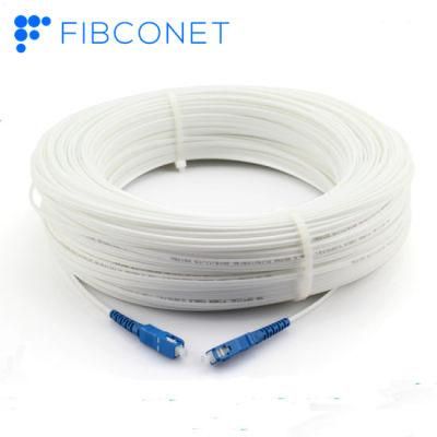FTTH 0.9mm Simplex Single/Multi Mode Fiber Optic Upc/APC Sc Pigtail