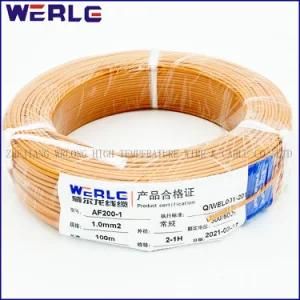 Electrical Wire Af200 FEP Teflon High Temperature Tinned Copper Insulated Wire300V