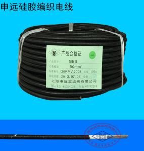 Flexible Copper Tinned / Nickel-Plated Conductor Silicone Rubber Insulation Fibreglass Braid Siaf Wire