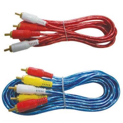 RCA Cable Audio Video Cable 2RCA 3RCA Cable (2R/3R)