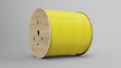 Factory Direct Supply Flame Retardant Single Mode Indoor Simplex Communication FRP Fiber Optic Cable