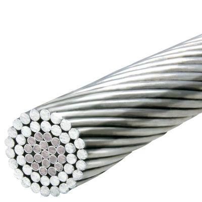 AAC AAAC ACSR Conductor, Bare Conductor Galvanized Steel Wire Cable
