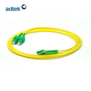 The Lowest Price LC/APC-Sc/APC 2.0mm 9/125 Singlemode 3m PVC Yellow Patch Cord