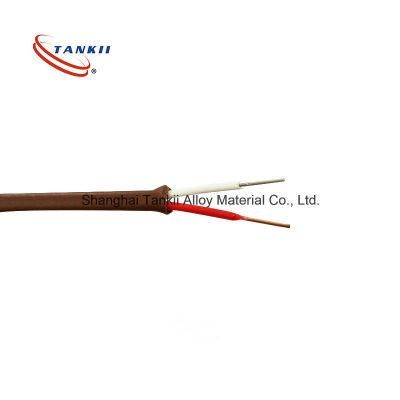 24 AWG T type thermocouple cable with FEP / PFA insulation