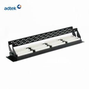 24 Port Fully Loaded BNC Coaxial Patch Panel 1u
