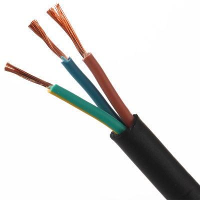 300/500V 3 Core 1.5mm2/2.5mm2 H05VV-F Cable PVC Insulated Electric Flexible Copper Wire