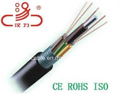 Ccommunication Cable GYTS 2-144 Core Fiber Optic Cable