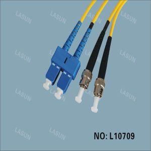 Sc-St Sm Dx Fiber Patch Cord