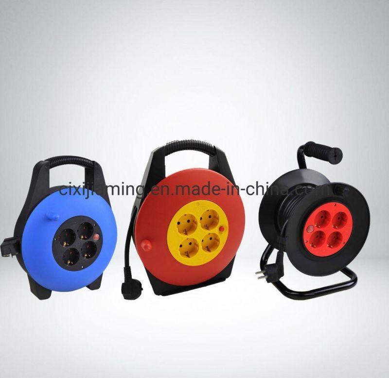 Cable Reel German Type 5m/10m/15m with Children Protection