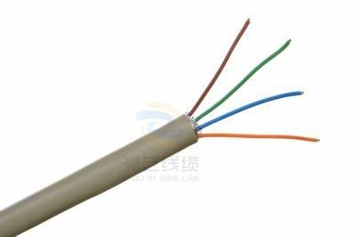 2 Pairs 4 Cores 24AWG Communication System Telephone Cable