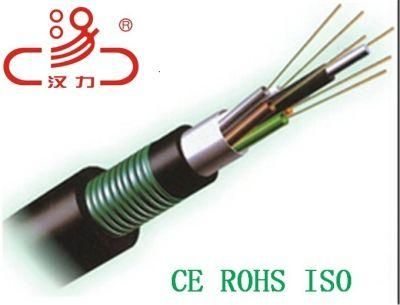 Outdoor Communication Cable Optical Fiber Cable 12, 24, 48cores - GYTA53