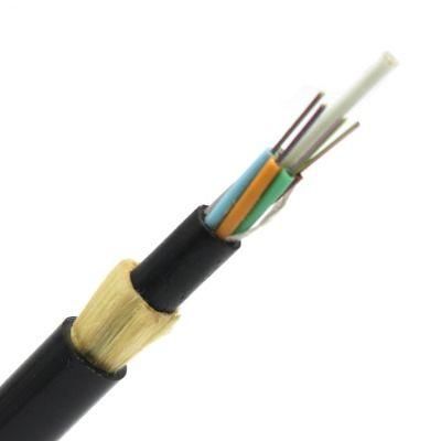 Span 200 ADSS Optica G652D Fiber Optic Cable 24f ADSS Fiber Cable 96 Hilos De Fibra Optica ADSS Cable