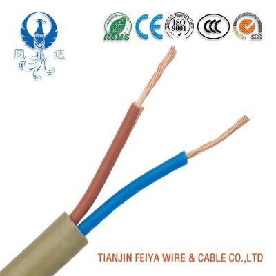 0.6/1kv 2X4mm2 Cu/PVC/PVC, Two Cores Duplex Overhead Service Cable