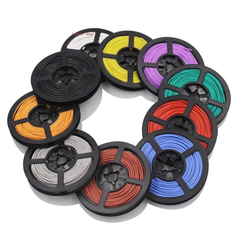 Silicone Rubber Power Cable Fire Poof Used in Microwave Single Insulated Fire Proof Cable