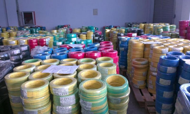Solid or Stranded Copper Conductor PVC Insulation House Wiring Electric Cables 1.5mm2 2.5mm2