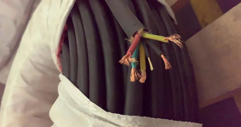 Copper Core Rubber Sheathed Cable for Suspended Platform