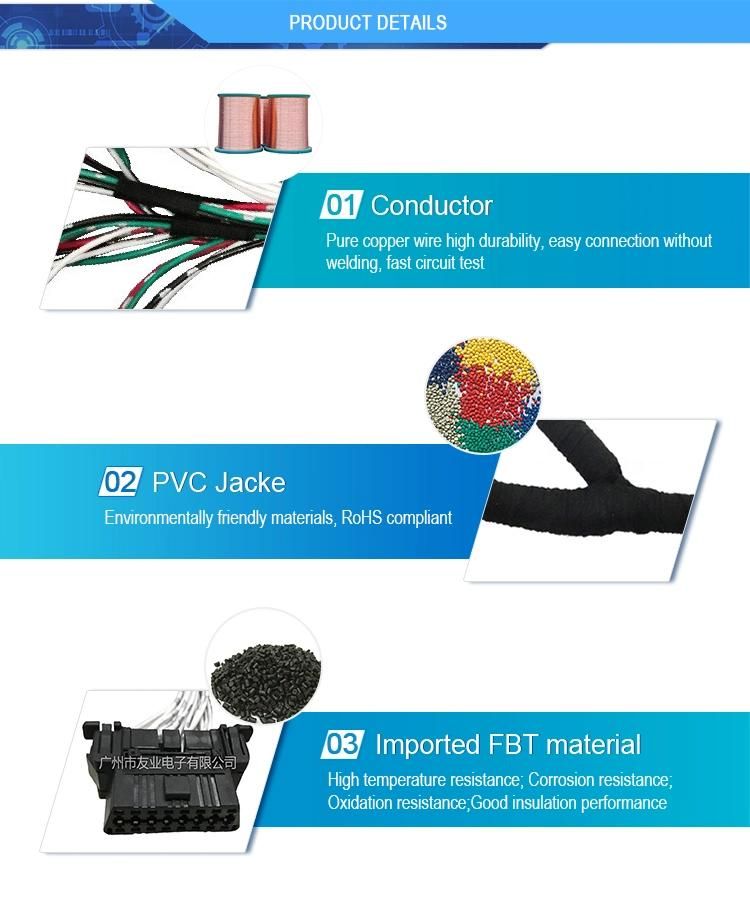 OBD 16p Car Diagnostic Cable Conversion Adapter
