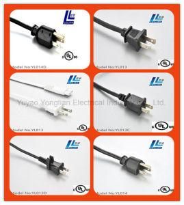 UL/cUL Certified Power Cord of Two/Three Pins with Best Quality