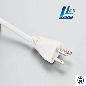 Switzerland Standard Power Cord with +S Certificate of 3 Pins