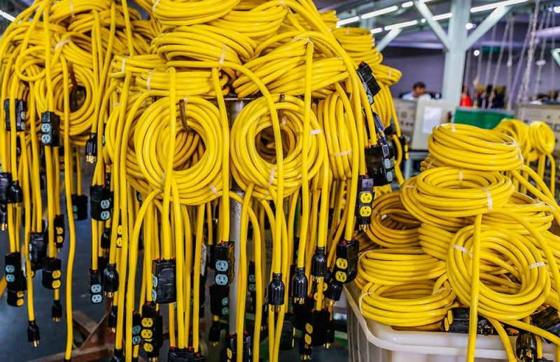 Power Cable Schuko Europe VDE Approved Water Proof Plugs IP44 H05rn-F 3X1.5 RoHS