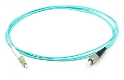 Outdoor Multimode Om3 Om4 Simplex Fiber Optic Patch Cord Jumper Cable Sc LC FC St Connector to The X in Telecommunication