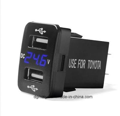 LED Dual Voltmeter Voltage Gauge Digital Panel Car Boat Marine