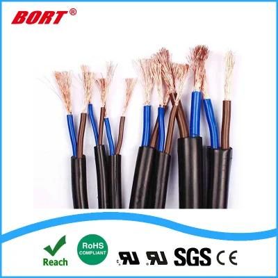 H05VV-F 2*0.75mm2 VDE Approved Flexible Electrical Power Cable