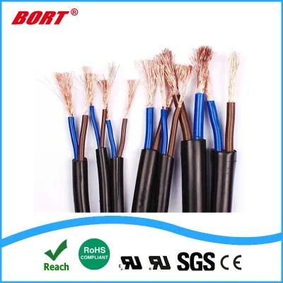 H05VV-F 2*0.75mm2 VDE Approved Flexible Electrical Power Cable