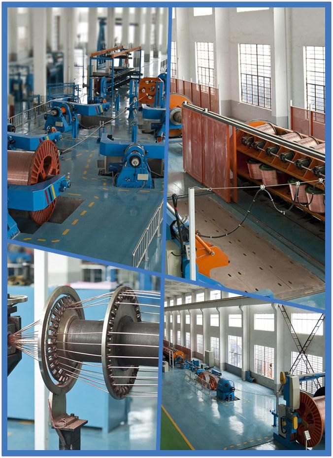Three Core Copper Conductor XLPE Insulation Steel Wire Armoured PE Sheathed Electric Medium Voltage Cable