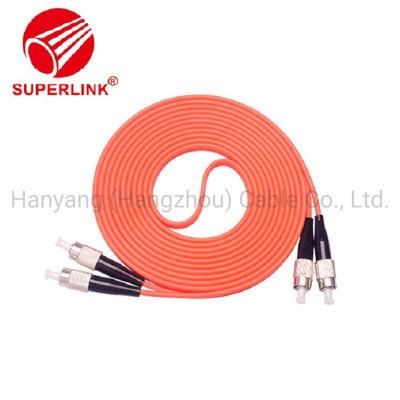 Optical Cable Fiber Communication FC FC Orange Duplex Single Mode