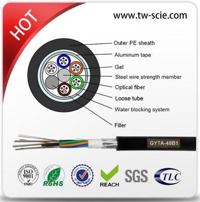 Fiber Optic Cable Armour GYTA for Aerial and Duct Laying