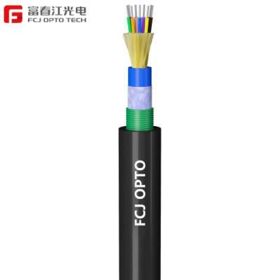FTTH Duplex Double Tube Spiral Armored Cable Fiber Optic Cable