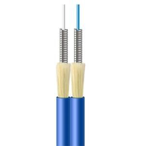 Indoor Spiral Armored Fiber Optical/Optic Cable