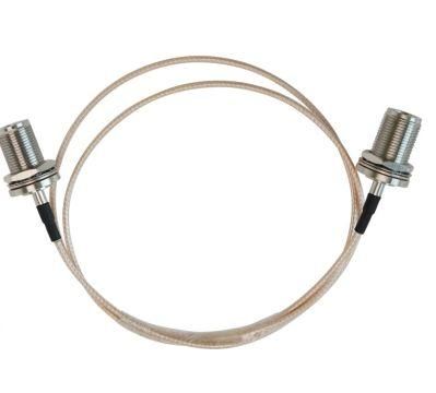 Solid Polytetrafluoroethylene Insulated 200 Degree Rg142 Coaxial Cable