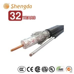 Coaxial Cable Rg11 Standard Shield/Tri-Shield /Quad Shield with Messenger (CE RoHS ISO9001)