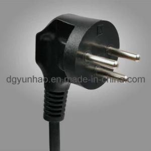 Israel 3 Pin Power Cord With Plug