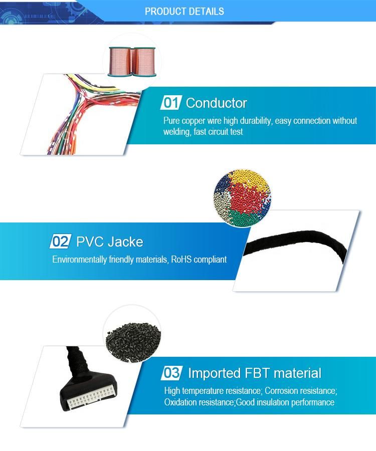 Custom Automotive Multifunctional Wire Harness Automotive Wiring Harness Cable Assembly