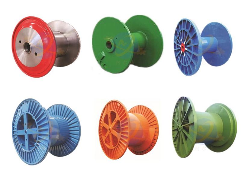 China Punching Spool Corrugated Cable Reel Steel Bobbin Price