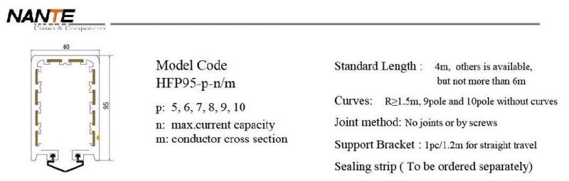 Top Quality Factory Price Crane Bus Bars with CCC, ISO, CE Certification