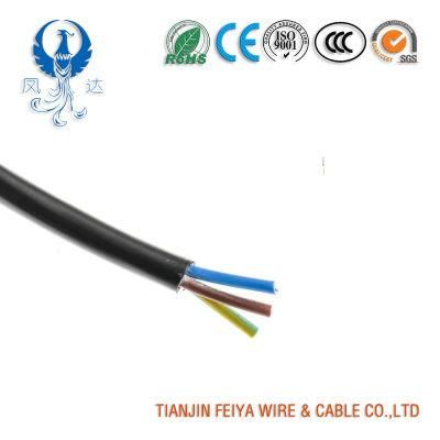 H03V2V2-F/ H03V2V2h2-F PVC Insulated/Sheathed Multi-Core Heat Resistant Cables, for Mobile and Portable Receivers Industrial Cables Electric Wire