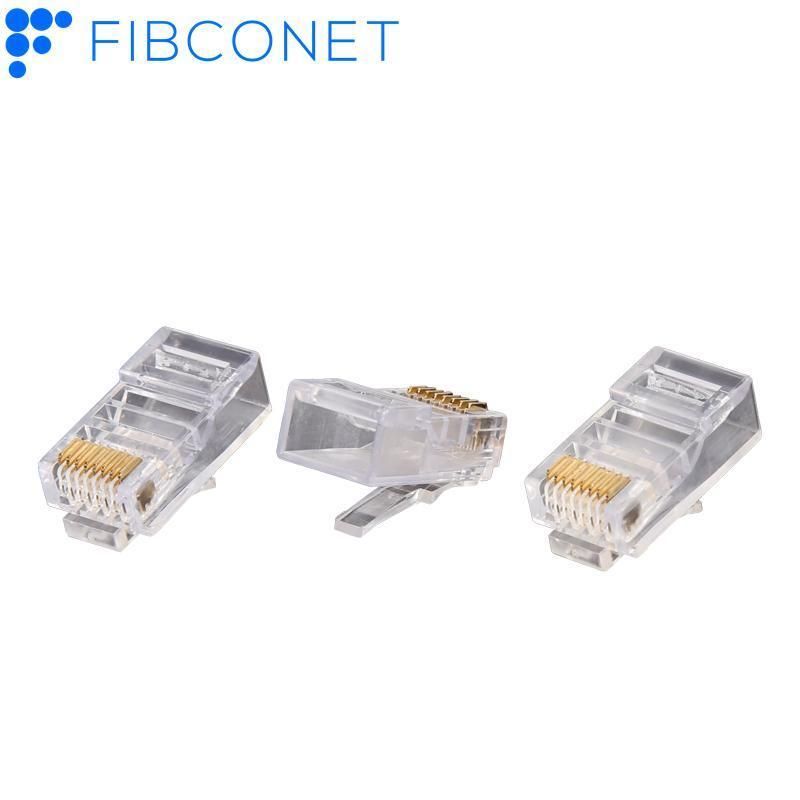 UTP Cat5e Unshielded RJ45 Connector 8p8c Modular Plug Crystal Plug