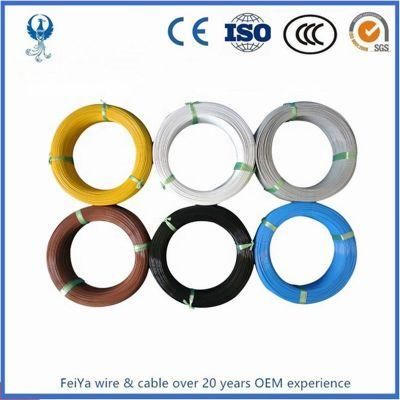 UL Standard 10 AWG FEP Insulated Tinned Copper Stranded 300V 200c 150c Degree Teflon Wire Cable