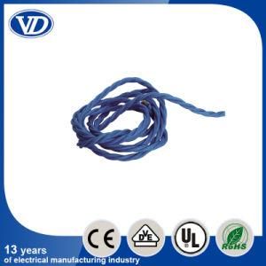 Blue Colored Braided Electrical Wire Elctrical Cable