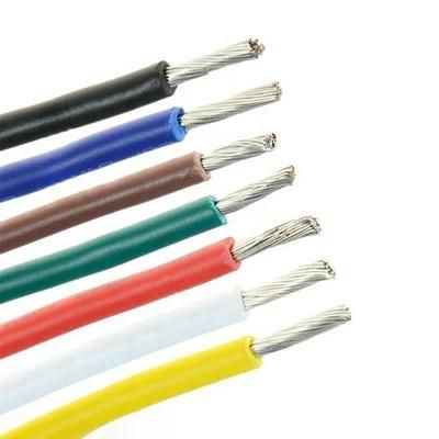 High Temperature Tinned Copper Strand Single Core 300V 200c RoHS LED Lamp Lighting Cable Wire UL1332