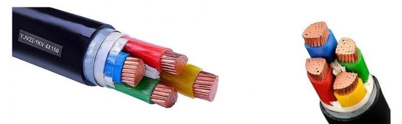 Feiya Aluminum Conductor PVC Insulation PVC Sheath Architectural Armored Underground Cable
