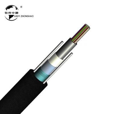 Customized ADSS Outdoor 6/12/24/48/96 Cores Aerial Single Mode G652D ADSS Fiber Optic Cables