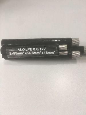 3*95+54.6+16sqmm ABC Cables with Street Lighting for Overhead