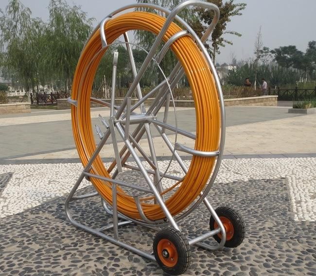 Fibreglass Drainer Cable Rod Duct Rodder Fiber Glass Cable Wire Pusher Snakes Duct Rodder