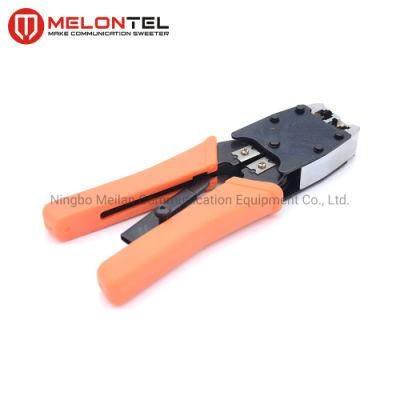 RJ45 Rj12 Rj11 8p 6p 6p LAN Ethernet Phone Network Cable Crimper Tool with Ratchet